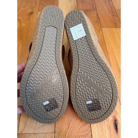 Skechers Beverlee Wedge Strappy Sandals Size 9 - Picture 8 of 9
